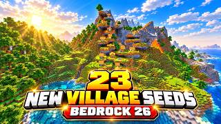 🏔️ 23 INSANE MOUNTAIN VILLAGE SEEDS! | Minecraft Bedrock 26.50 Guide