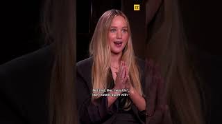 Jennifer Lawrence Talks The Sandals Moment At Cannes #shorts