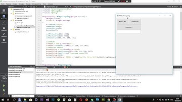 Урок 46 - Ручная и  автоматическая компоновка в Qt