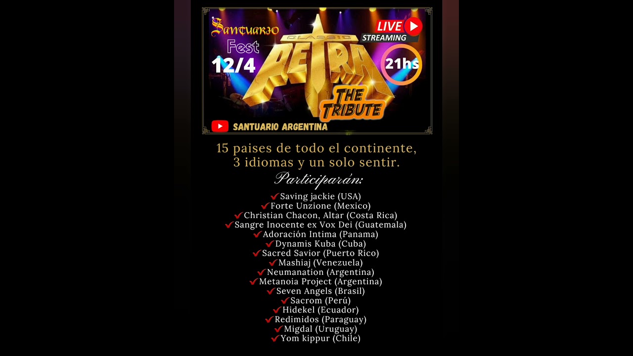 Tributo ao Petra 12/04