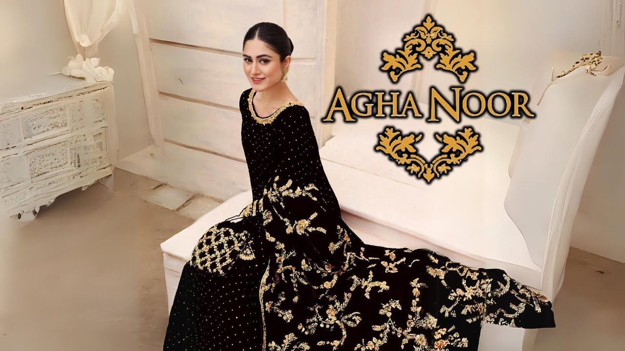 Agha Noor | Winter Collection | IBRAHIM Clothing Brand | #fashion #Bareeze  #Khaadi