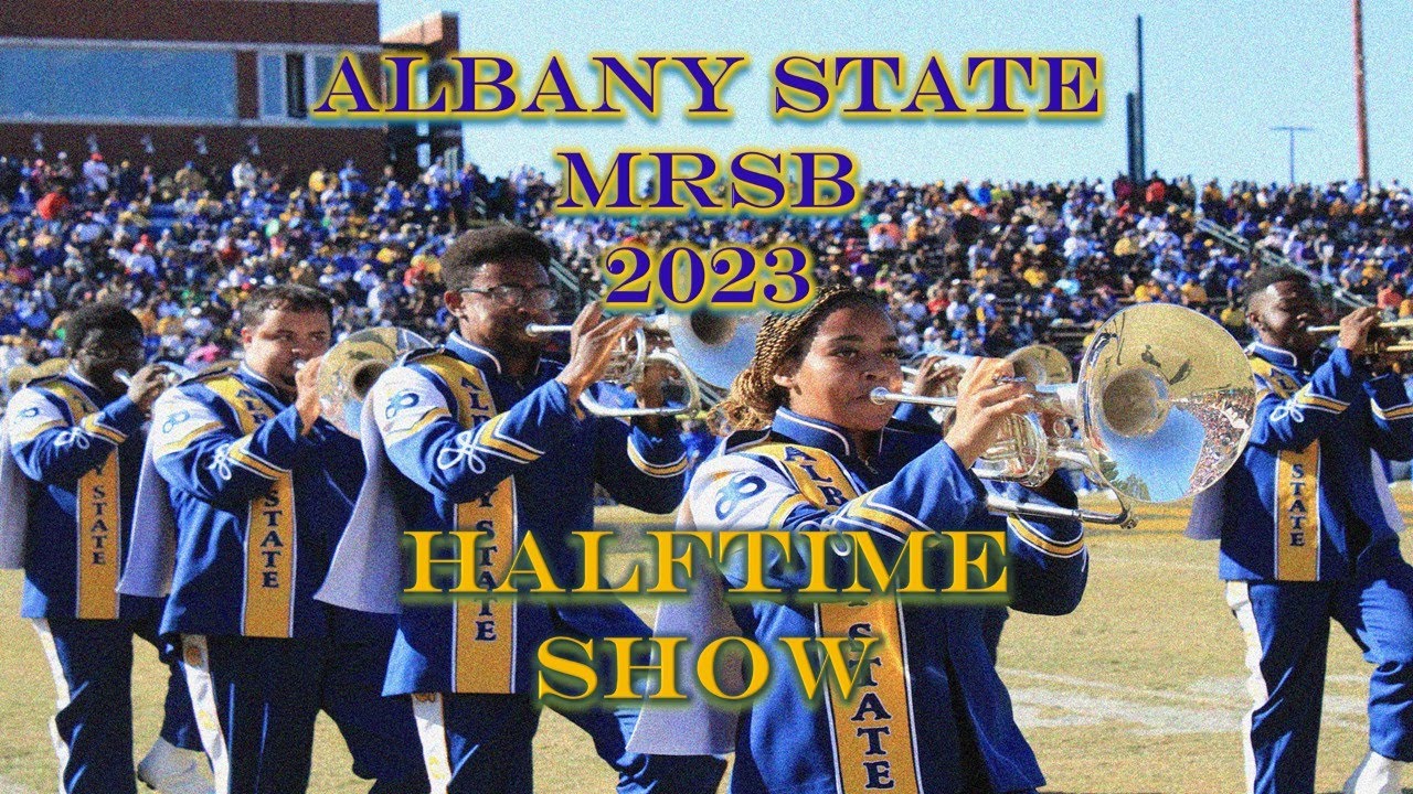 Albany State MRSB Halftime Show Fountain City Classic 2023 YouTube