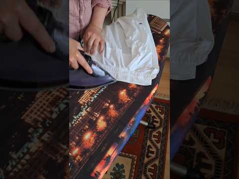 شاهدوا كيف كويت قميصي الأبيض بسهولة وباحترافية 🤍✨"