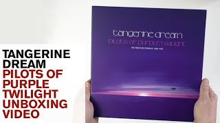 Tangerine Dream / Pilots of Purple Twilight 10CD deluxe set unboxed