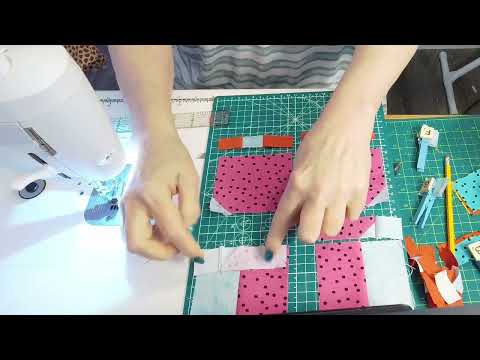 How to Sew Rain Boots Quilt Block for Singing in the Rain Quilt