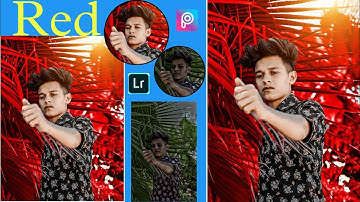 Lightroom red background photo editing lightroom background colour change photo editing green to red