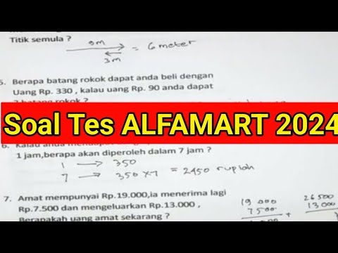 Tes Alfamart 2022