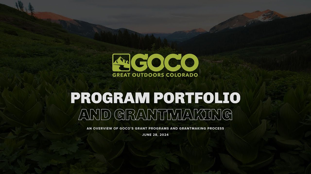 GOCO General Grants Webinar