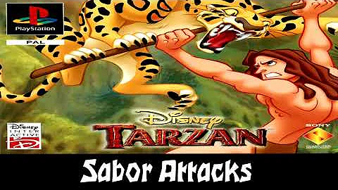 Tarzan | PS1 | OST - Sabor Attacks (4K)