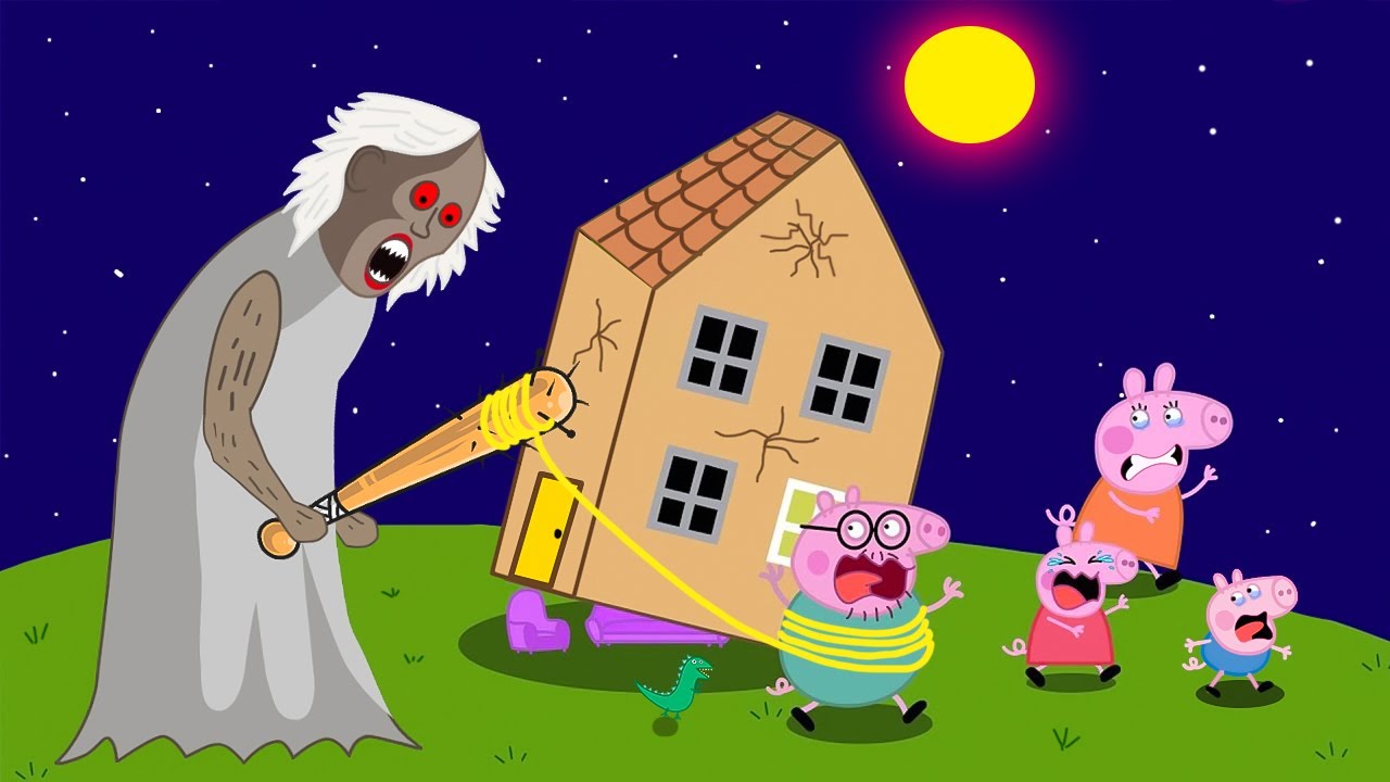 Peppa Pig Zombie Apocalypse, Peppa Pig vs Daddy Face GRANNY At House!! | Peppa Pig Funny Animation