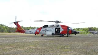 USCG MH60 JAYHAWK  Full Startup and Takeoff