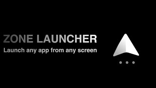 Zone Launcher - One Swipe Edge Launcher and Drawer screenshot 3