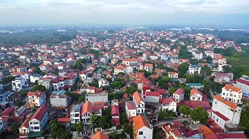 Xã Tân Tiến, Huyện Văn Giang, Hưng Yên Flycam (Video Reup)