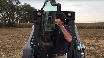 New Holland Skid Steer and Compact Track Loader Quick Door Removal