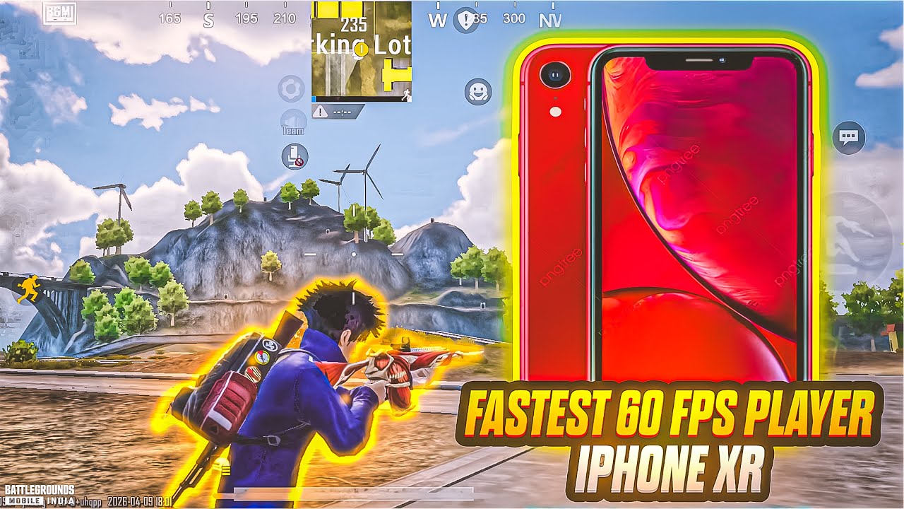 🔱 FASTEST 60 FPS PLAYER IPHONE XR [ BGMI ] - YouTube