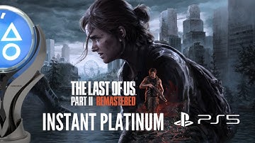 THE LAST OF US PARTE II REMASTERED PS5 PLATINUM AUTOPOP