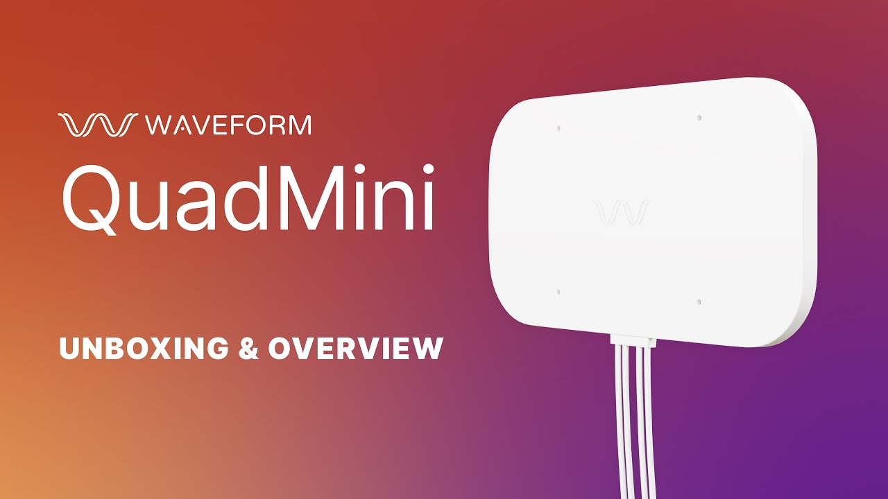 Waveform QuadMini Unboxing & Overview - YouTube
