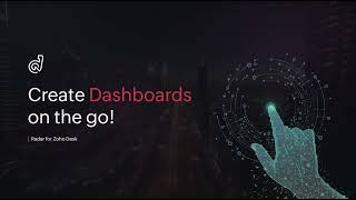 Build custom dashboards on Zoho Desk's Radar app screenshot 2