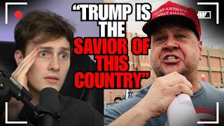 Trump fan LOSES debate SO BAD he calls me a CIA PLANT