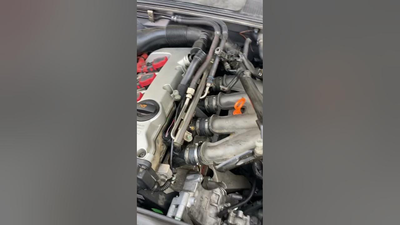 Audi a4 b6 Thermostat wechseln - YouTube