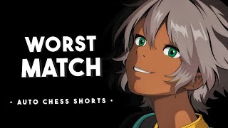 WORST MATCH - 6 GLACIER WITH SHAMAN • AUTO CHESS SHORTS