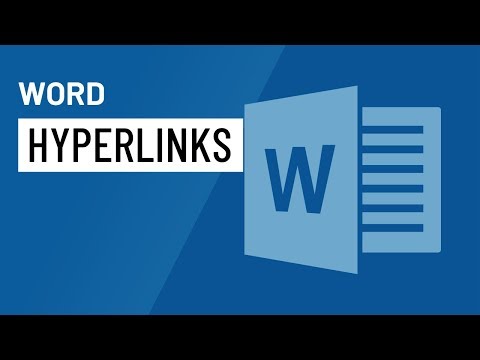 Word 2016: Hyperlinks