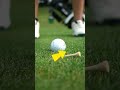 【ゴルフスイング】ティーを差して出来るアイアンの練習方法