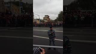 Парад 9 мая 2017г. Часть 1.Движение военной техники по Арбату.