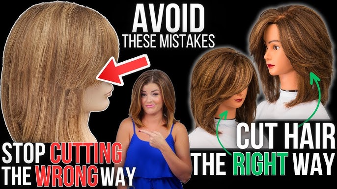 How To Cut Layers in Long Hair - The Ombre Layering Technique