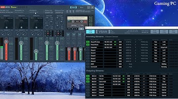 Intro to Dual PC Streaming Part 2! Beginner Level Audio! Voice-meter Banana, VBAN Audio/Lan
