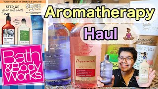 HUGE BATH & BODY WORKS $5.95 AROMATHERAPY HAUL/REVIEW |2020| screenshot 5