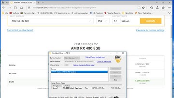 Nicehash miner Rx480 8gb   48hr  PROFIT Report + performance report