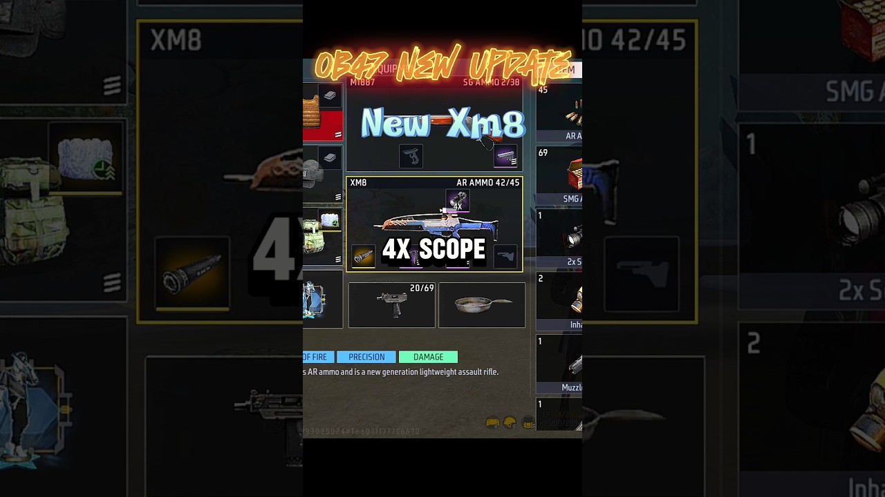 New Scope Change feature in XM8🤯|OB47 Update|