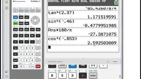 Precalculus Chapter 4.7 Exercises 13-20 Find Trigonometric Ratios Using a Calculator