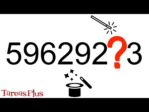 ¿Cuál es el NÚMERO faltante? ¡TRUCO matemático!