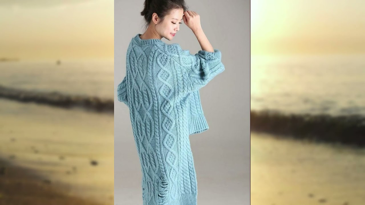 ️СТИЛЬНЫЕ БРЕНДОВЫЕ платья спицами к Новому году и не только - YouTube