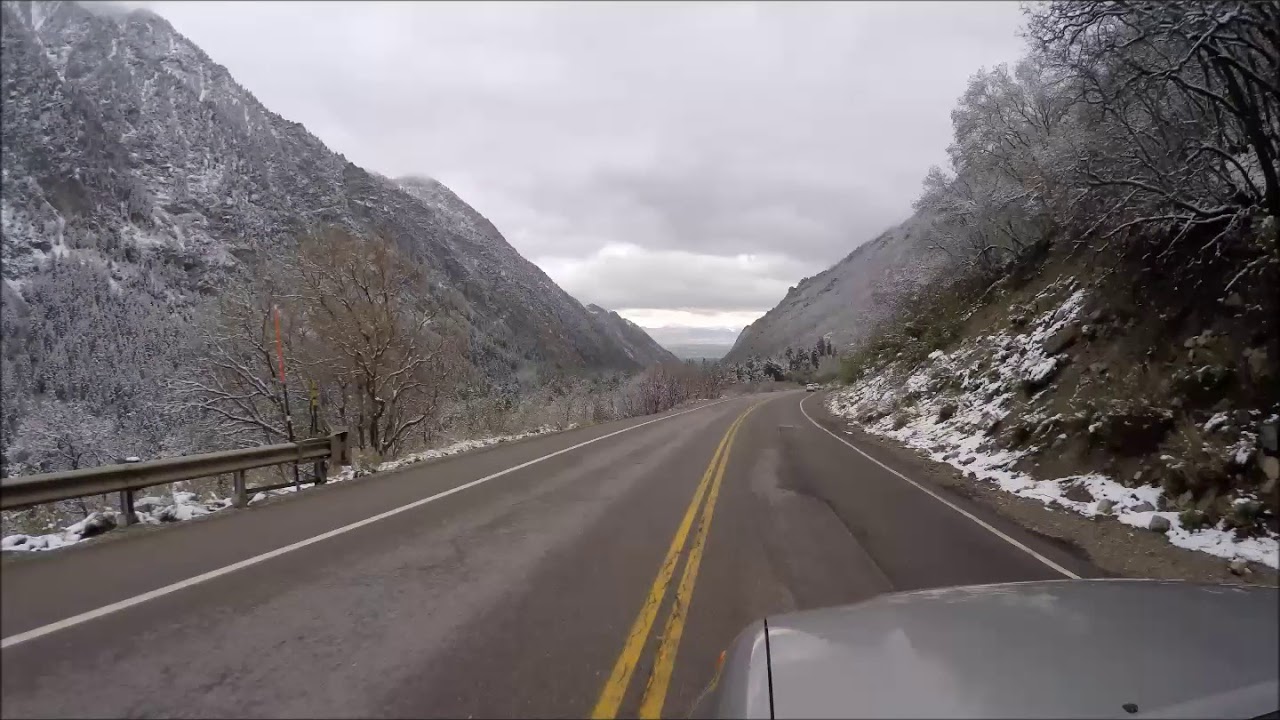 Little Cottonwood Canyon timelapse YouTube