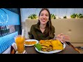 PERUVIAN BREAKFAST Tour Across Lima, Peru! 😋🍠 | Pork & Sweet Potato Sandwiches, Tamales, Churros!