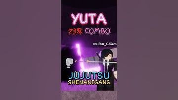 HIGHEST DAMAGING COMBO WITH YUTA IN JJS #roblox #jjs #yutaokkotsu