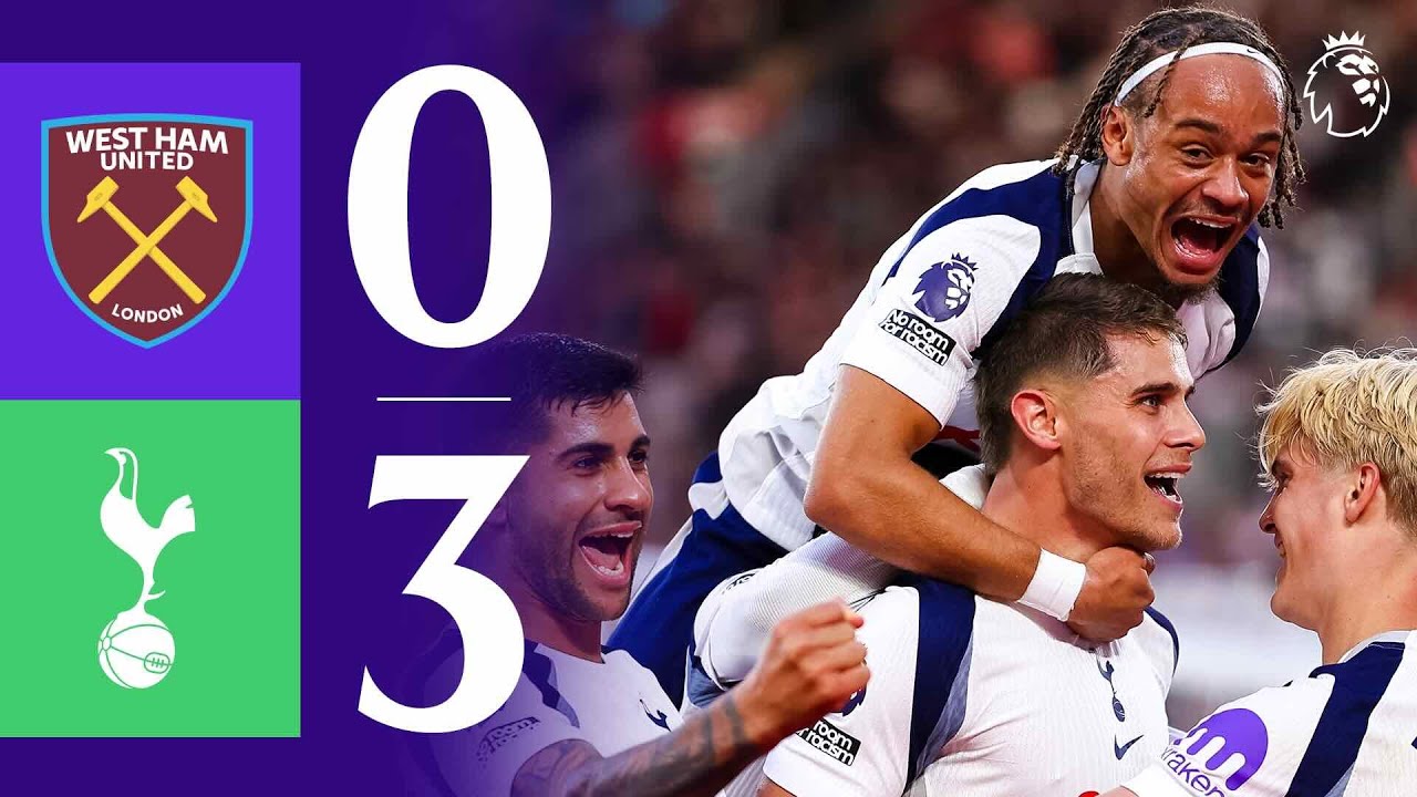Spurs CRUISE PAST Hammers | West Ham 0-3 Tottenham Hotspur | Premier League Highlights