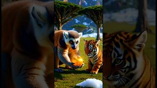 Download Lagu Lemur memberikan apel emas ke harimau! MP3