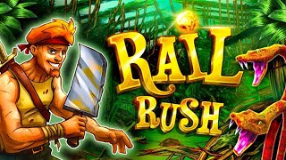 Rail Rush Game All Maps Open • 10 different worlds and many hidden levels screenshot 2