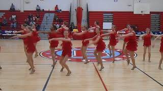 Jan. 2017 BMS Dance Jazz Red Dress