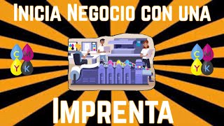 ✅ COMO INICIAR UNA IMPRENTA - PLAN DE NEGOCIO RENTABLE 📘