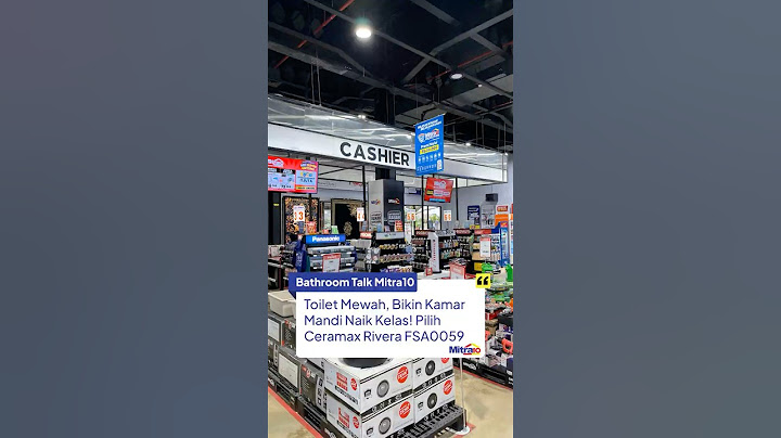 Kloset Modern Ceramax Rivera FSA0059-W, Hemat Air & Estetik untuk Kamar Mandi Impian!