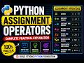🔥 Python Mein Assignment Operator Kya Hota Hai? | 100% Practical Examples
