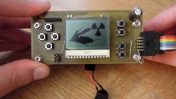 low power Geiger-Müller counter + modular datalogger