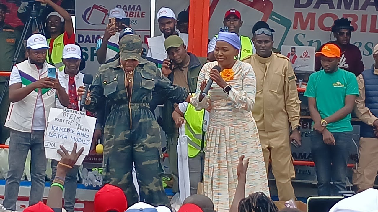 Triza mamake, wakirumba,chomba junior na aini angi kuringithia rwimbo githurai kwa dama