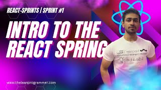 Introduction to the React Spring library | Creating basic animations using useSpring | tutorial pt 2