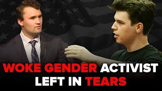 Charlie Kirk Shuts Down Woke Student's Argument with One Simple Question